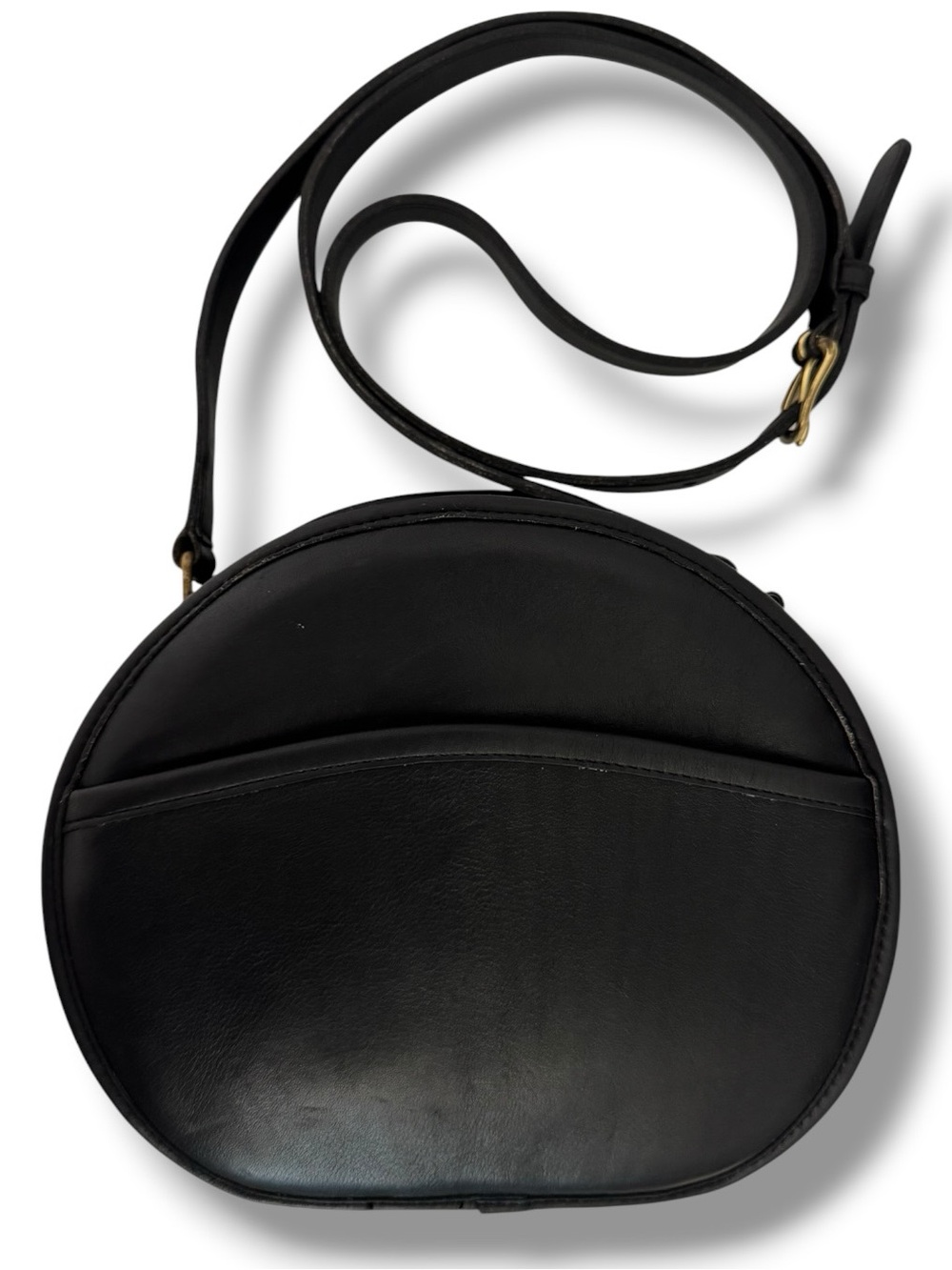 Vintage Coach Chester Canteen Bag Leather Crossbody Round Shoulder Bag